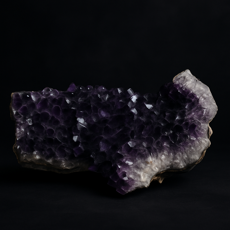 Uruguayan Deep Purple Amethyst Cluster