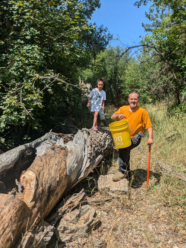 Gordon Collecting Wood